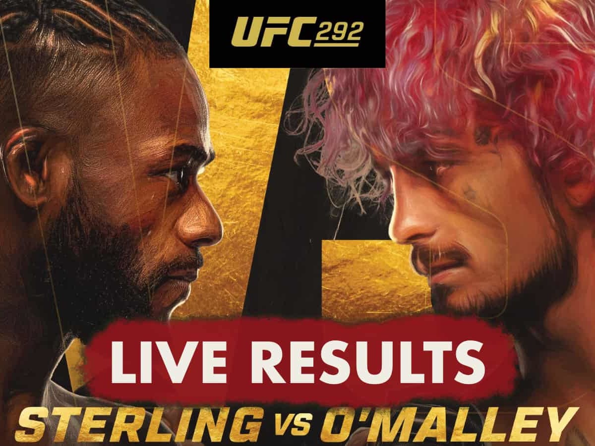 UFC 292 Live Results Sterling vs