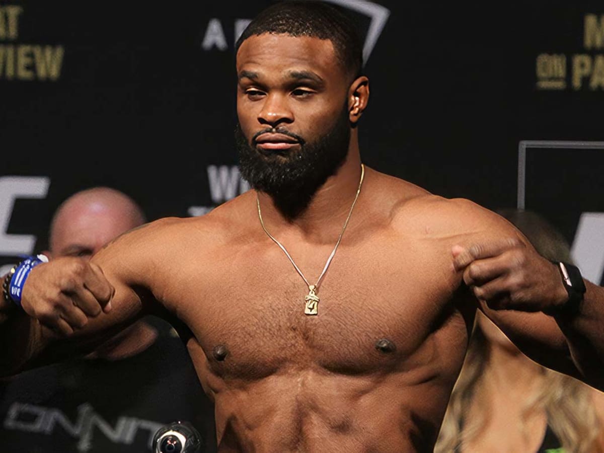 Tyron Woodley would return to MMA to fight Fake Israel Adesanya