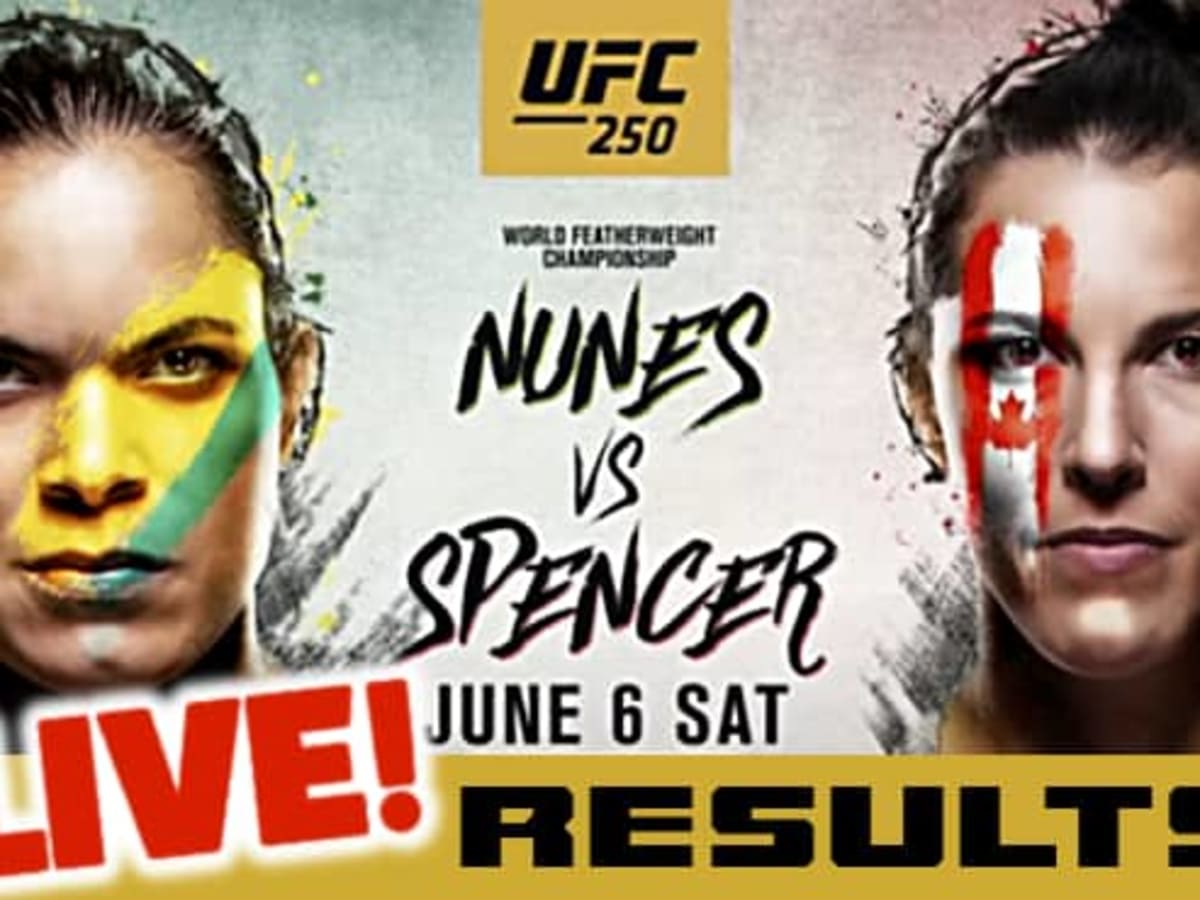 UFC 250 Nunes vs. Spencer Live Results MMAWeekly UFC and