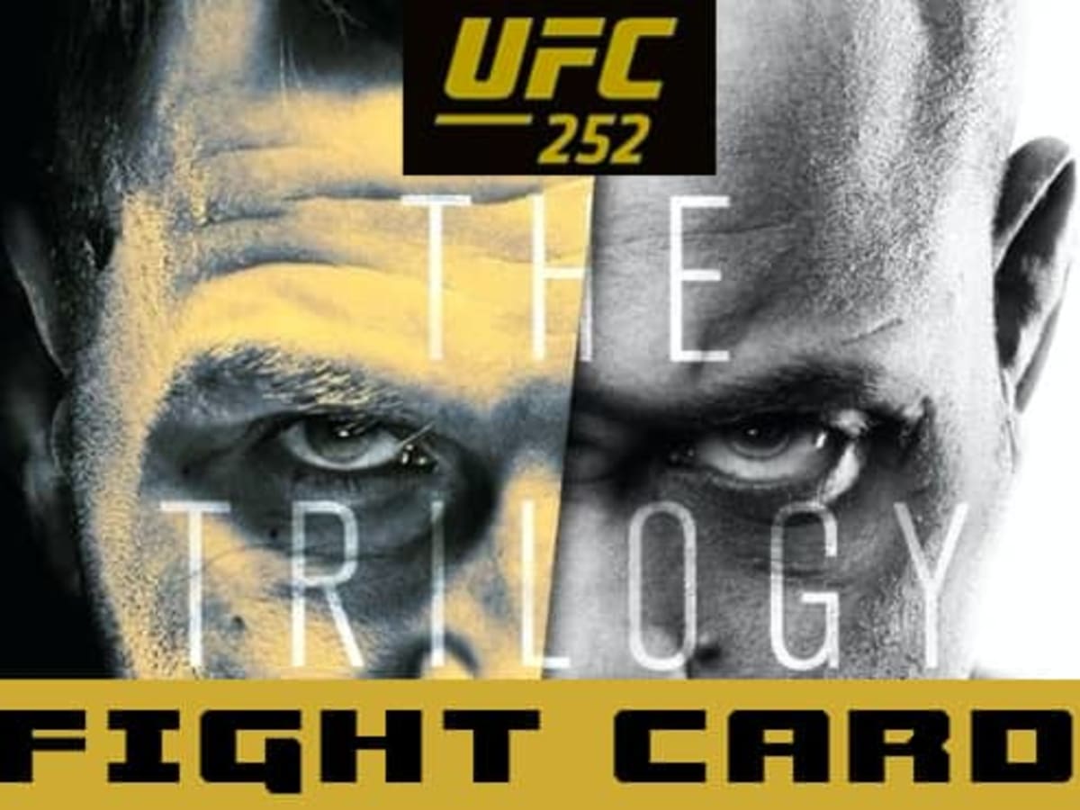 UFC 252 Miocic vs Cormier 3 Updated Fight Card MMAWeekly
