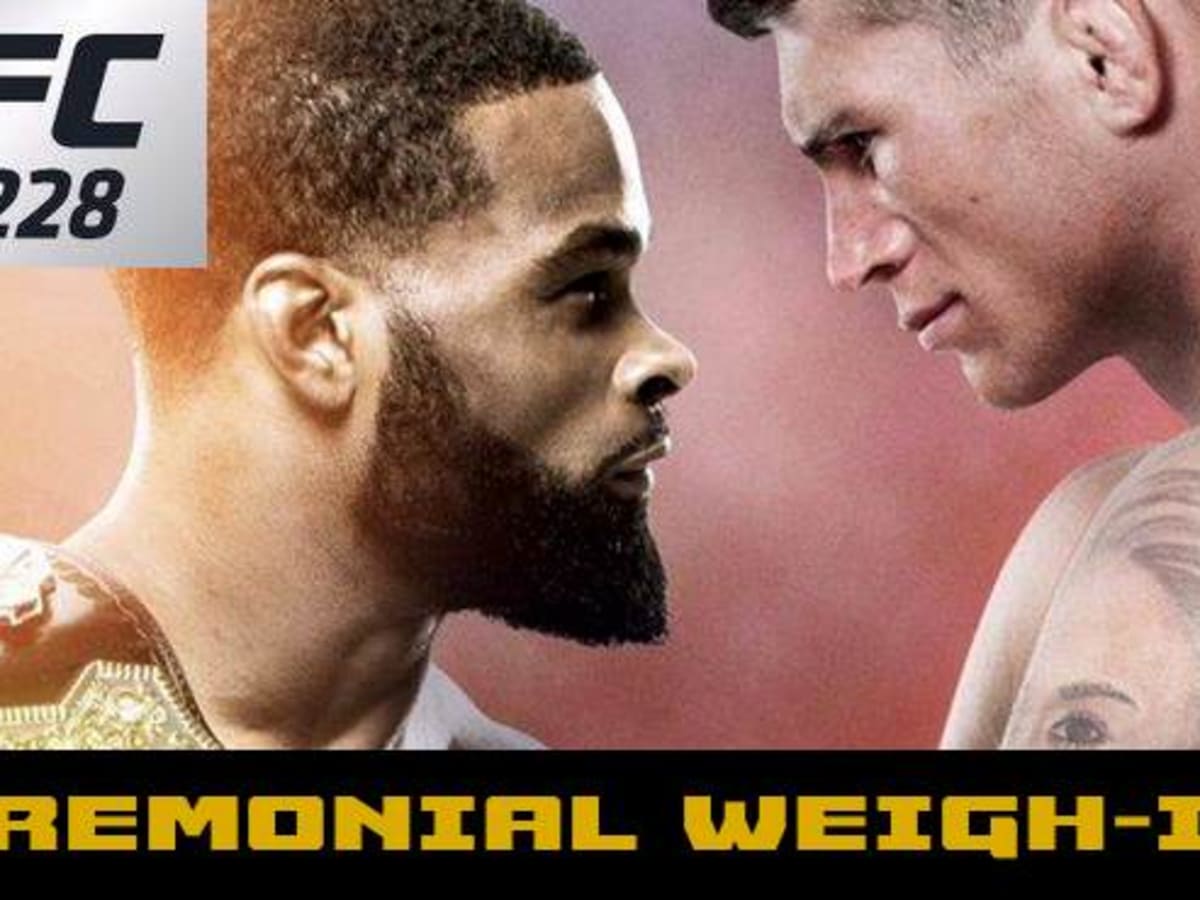 Watch the UFC 228 Woodley vs. Till Weigh in Live at 6 PM ET