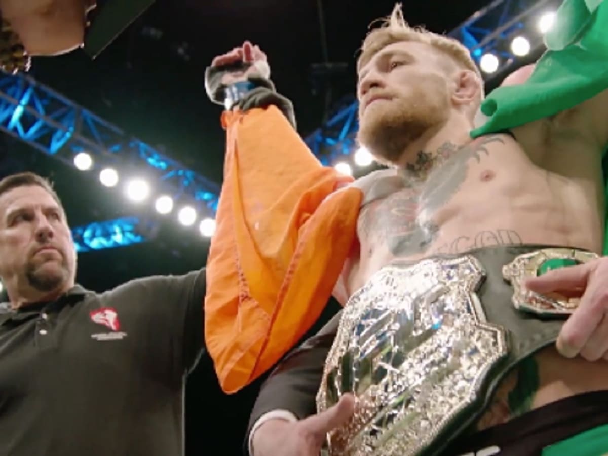 Conor McGregor Not So Willing to Vacate a Belt if He Wins