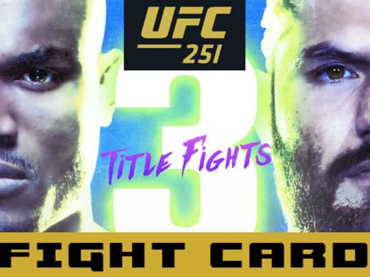 UFC 251 Usman vs Masvidal Fight Card MMAWeekly UFC and