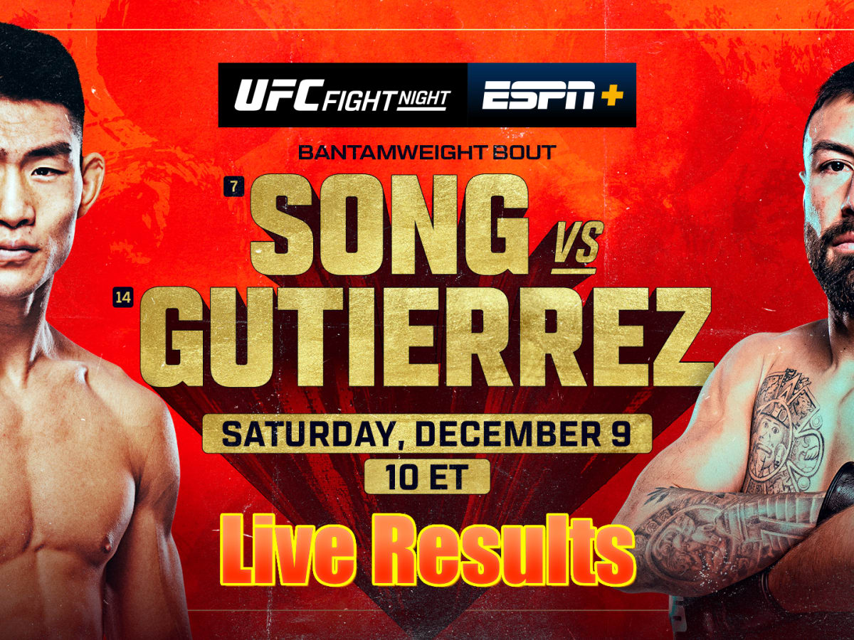 UFC Fight Night 233 Results Song vs. Guti rrez MMAWeekly