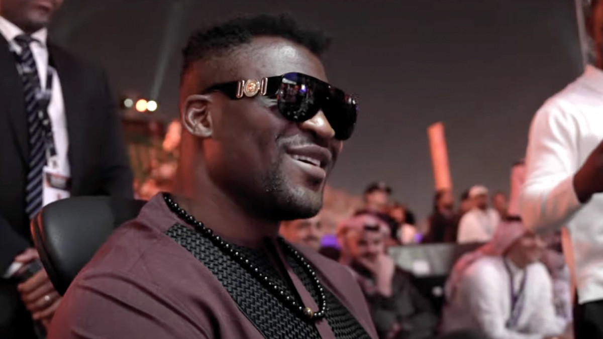 Francis Ngannou gives his prediction for Jake Paul vs. Anthony Joshua