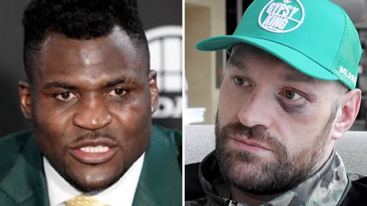 Francis Ngannou and Tyson Fury get into heated altercation thumbnail