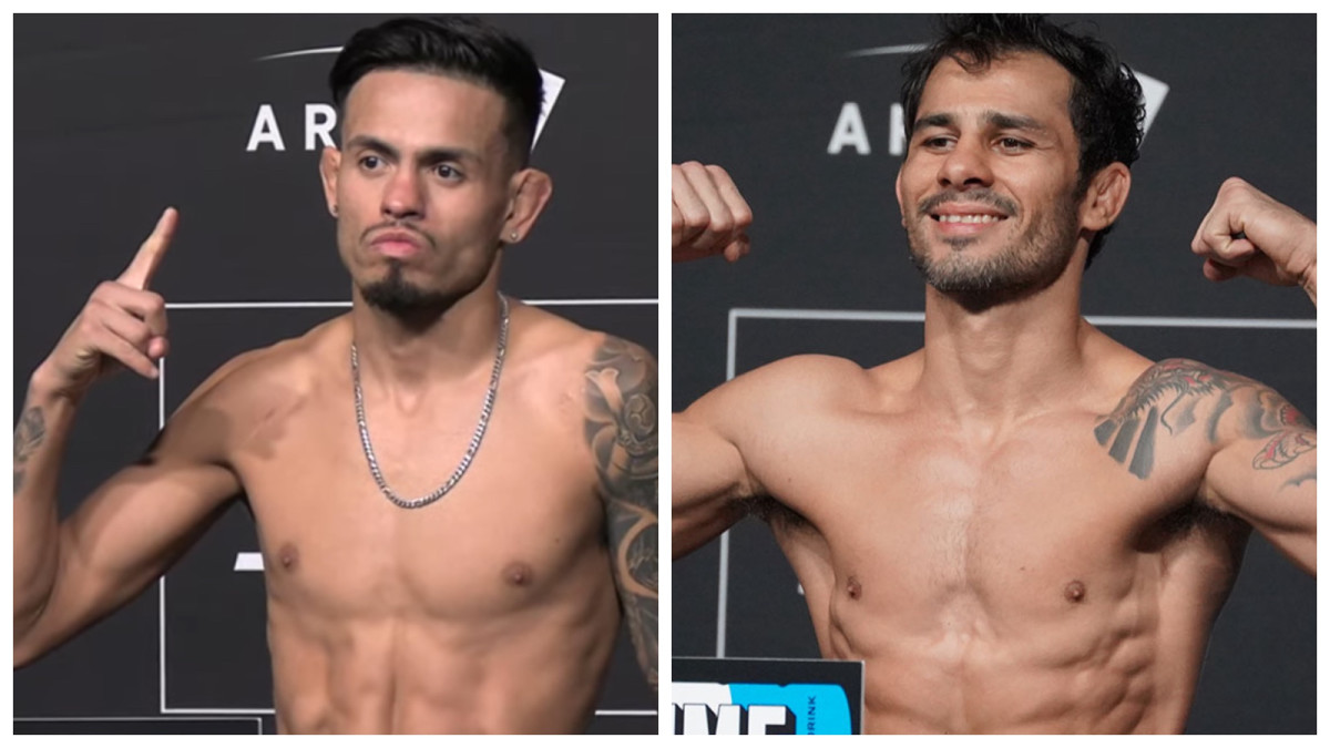UFC 296 Co Main Event Weigh In Alexandre Pantoja Vs Brandon Royval ufc-296-co-main-event-weigh-in-alexandre-pantoja-vs-brandon-royval