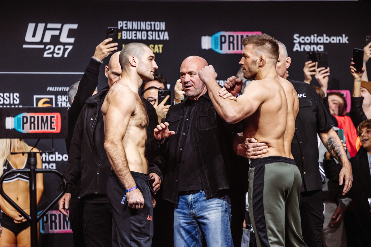 UFC 297 Ceremonial Weigh-In Video: Strickland vs Du Plessis thumbnail