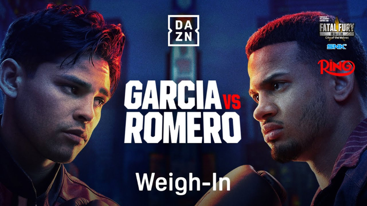 Fatal Fury: City of Wolves – Ryan Garcia vs. Rolly Romero Weigh-In Video