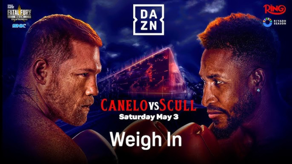 Riyadh Season: Canelo Alvarez vs. William Scull weigh-in video