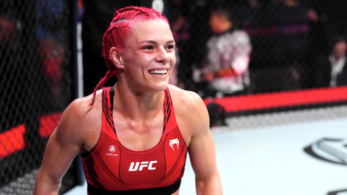 Gillian Robertson stops Marina Rodriguez at UFC Des Moines