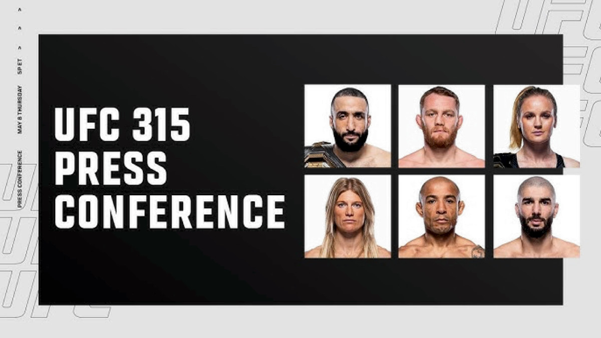 UFC 315: Muhammad vs. Della Maddalena Pre-Fight Press Conference