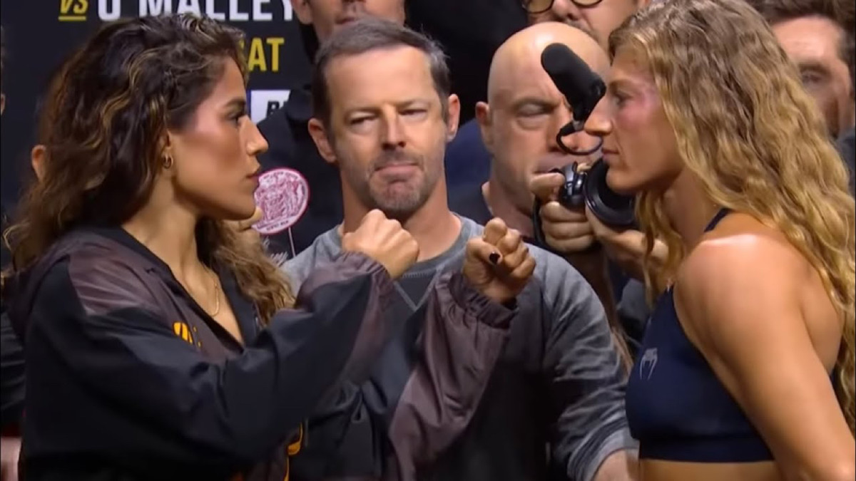 UFC 316 Ceremonial Weigh-in Video: Julianna Pena vs. Kayla Harrison