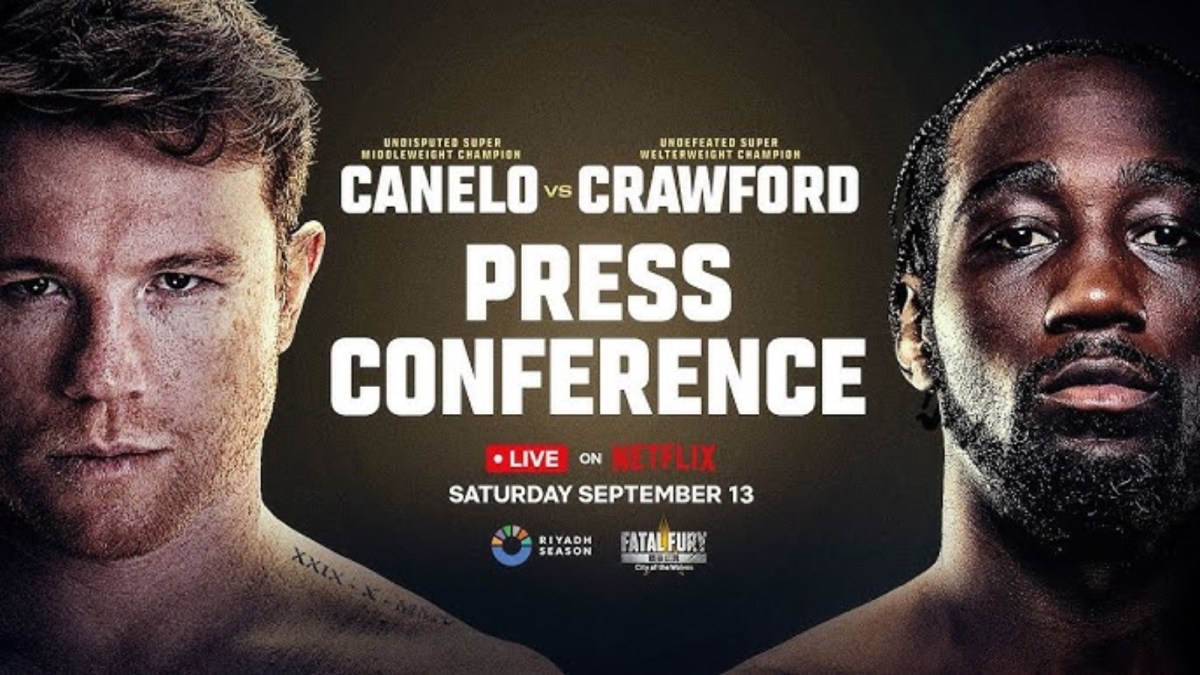 Canelo Alvarez vs. Terence Crawford Riyadh Press Conference