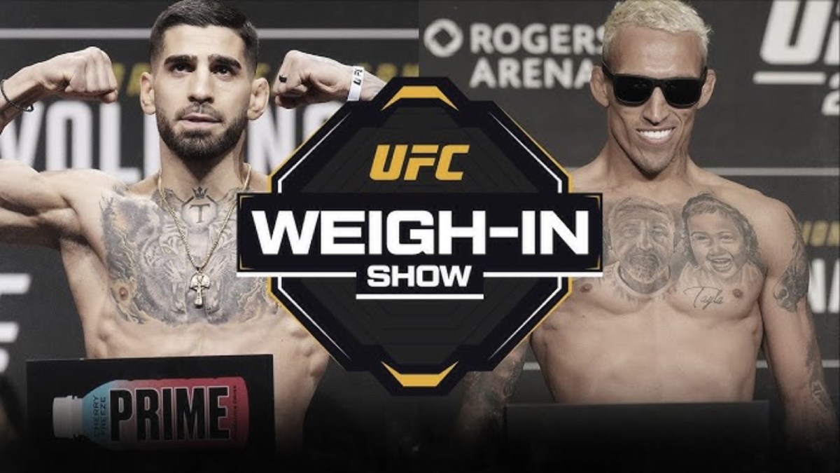 UFC 317: Topuria vs. Oliveira live weigh-in results