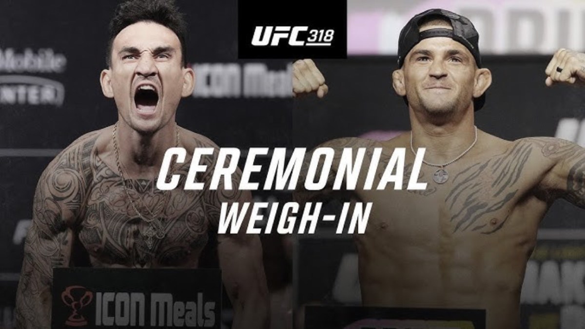 UFC 318: Holloway vs. Poirier 3 Ceremonial Weigh-In Video