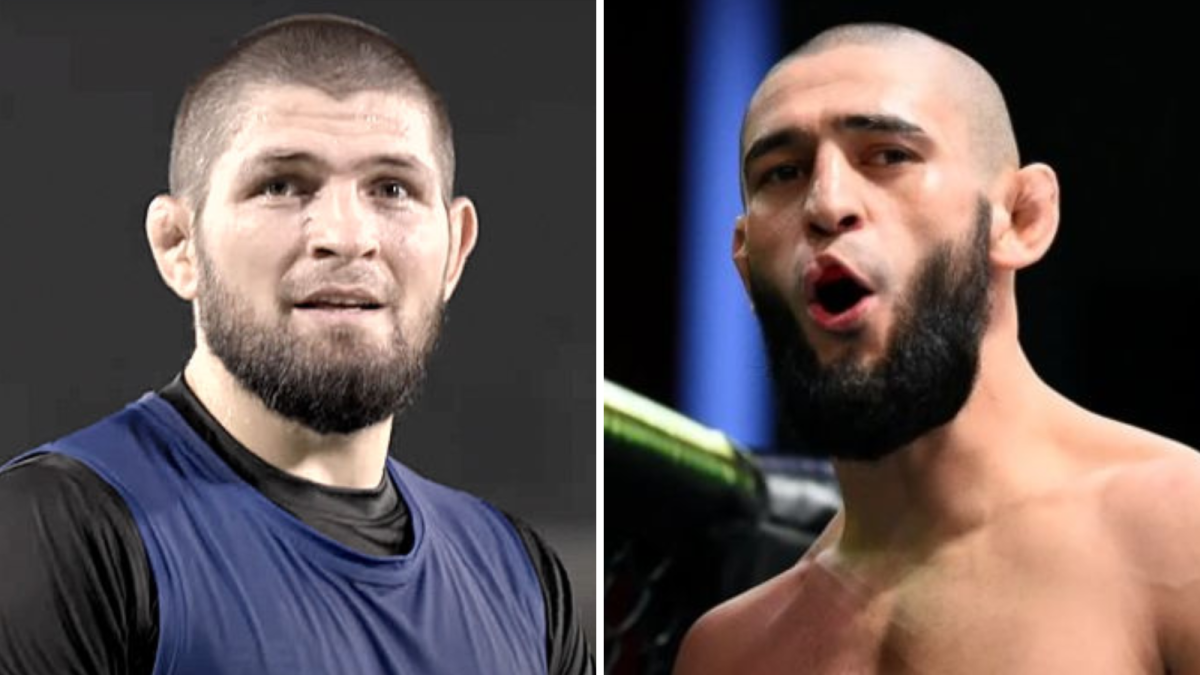 Khabib Nurmagomedov offers Khamzat Chimaev advice on how to beat Dricus Du Plessis thumbnail