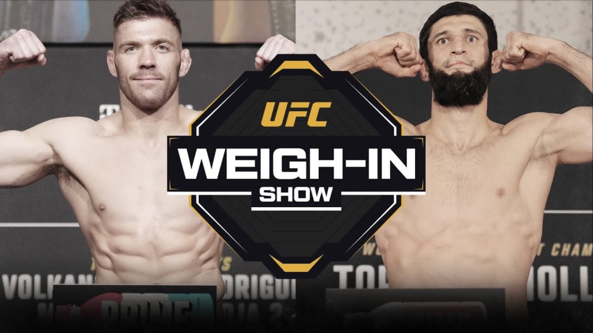 UFC 319: Du Plessis vs. Chimaev live weigh-in results and video