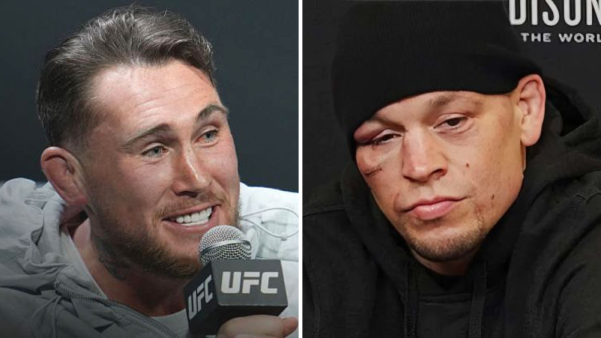 Nate Diaz and Darren Till were in serious fight discussions