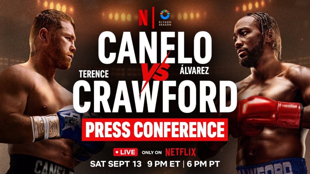 Canelo vs. Crawford Pre-fight Press Conference