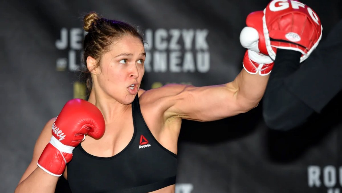 Ronda Rousey finding her love for MMA again