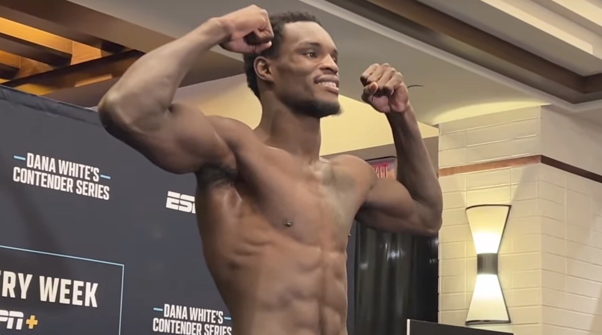 Dana White’s Contender Series, Week 8 weigh-in results and video