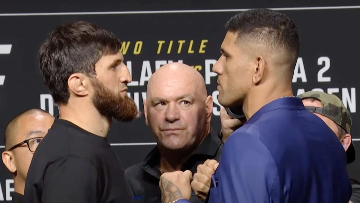 UFC 320: Ankalaev vs. Pereira 2 Press Conference Face-Offs