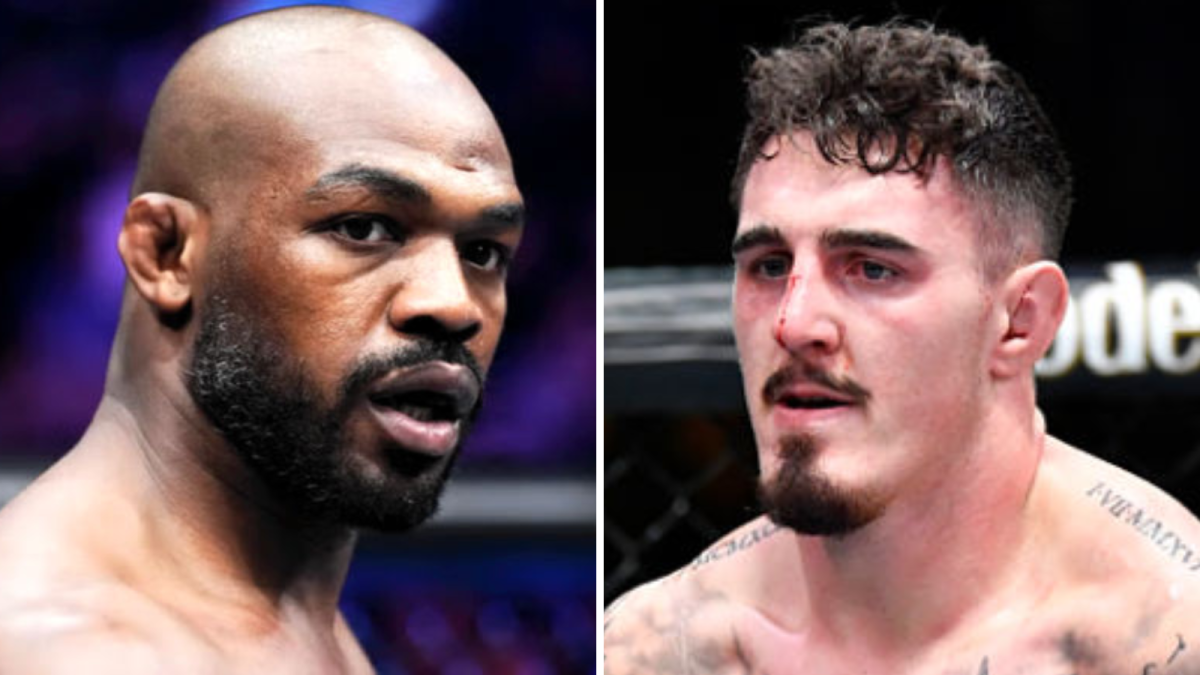 Jon Jones trolls Tom Aspinall after anticlimactic end to UFC 321