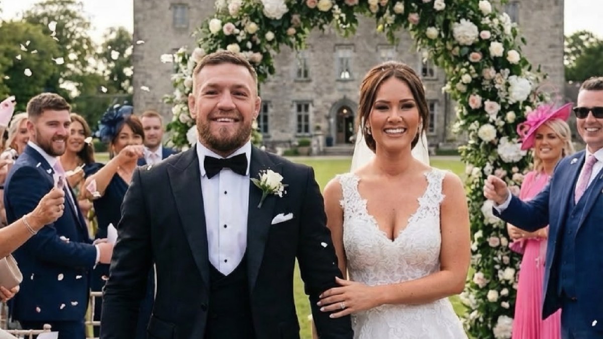 Conor McGregor weds longtime partner Dee Devlin