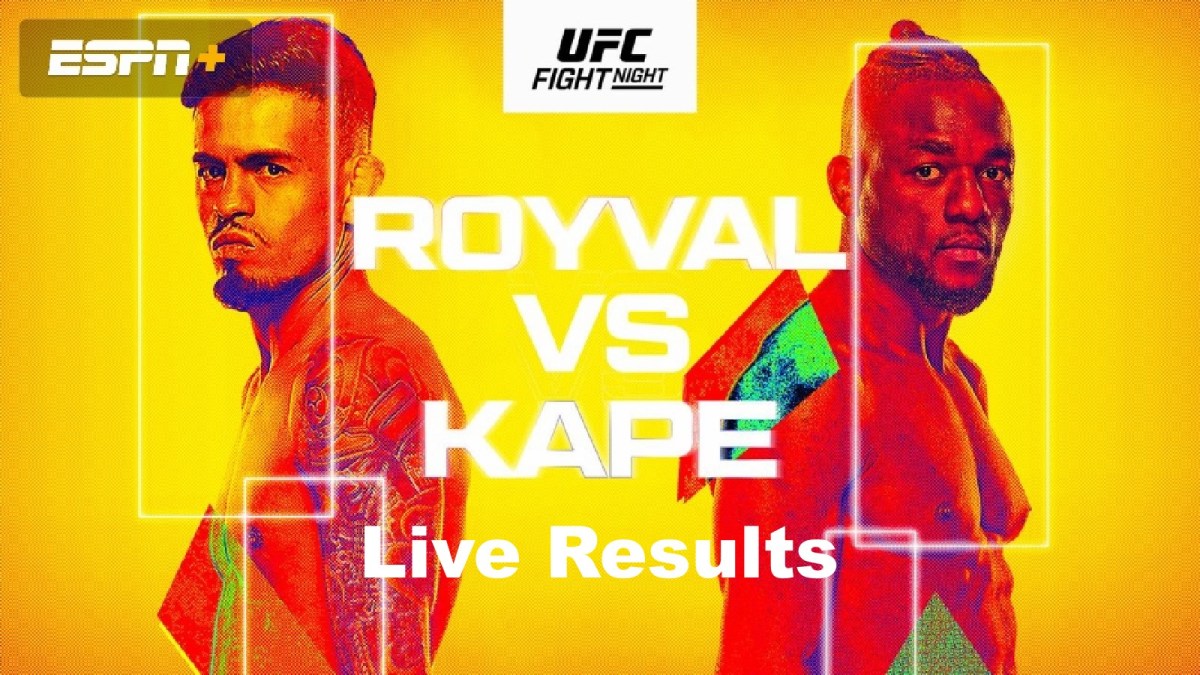 UFC Vegas 112: Royval vs. Kape live results and analytics