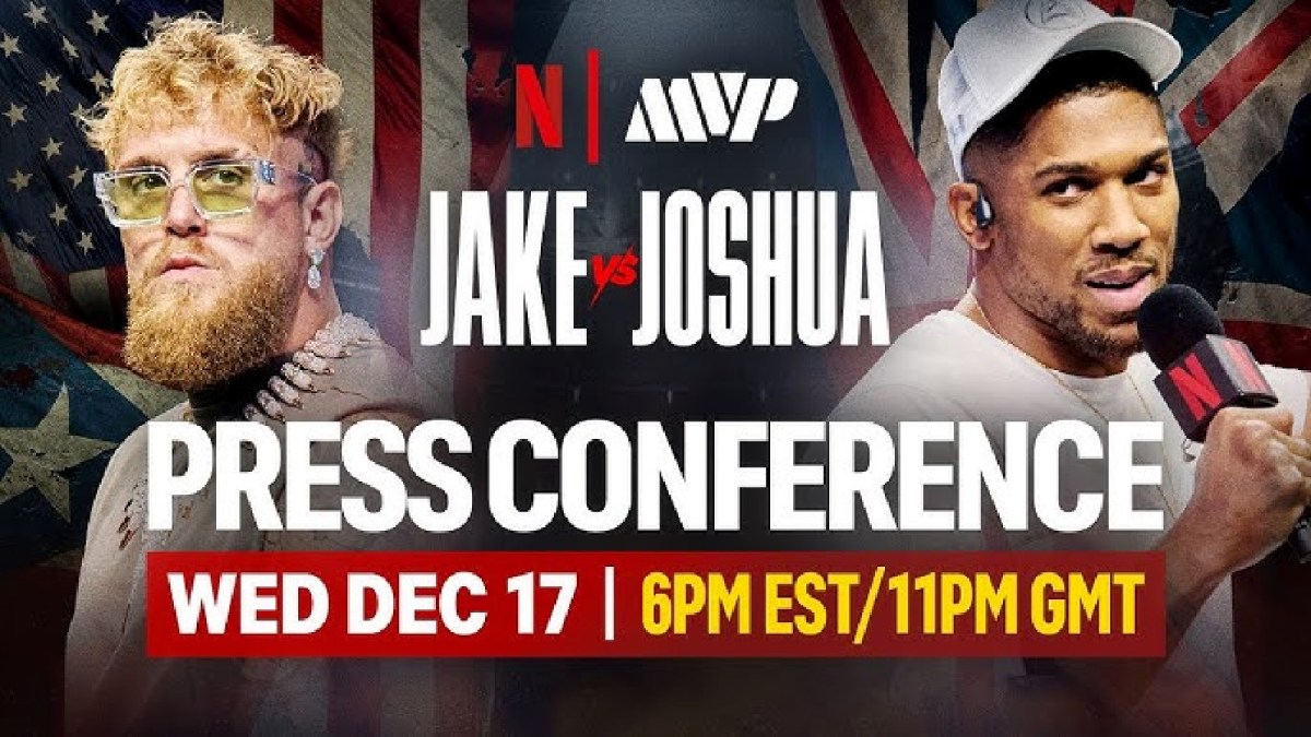 Jake Paul vs. Anthony Joshua Pre-Fight Press Conference