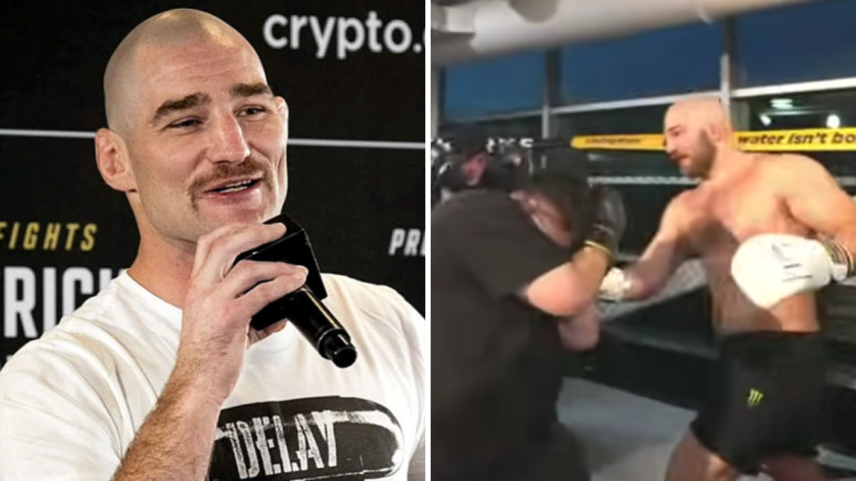 Sean Strickland fights and knocks out three influencers at the same time