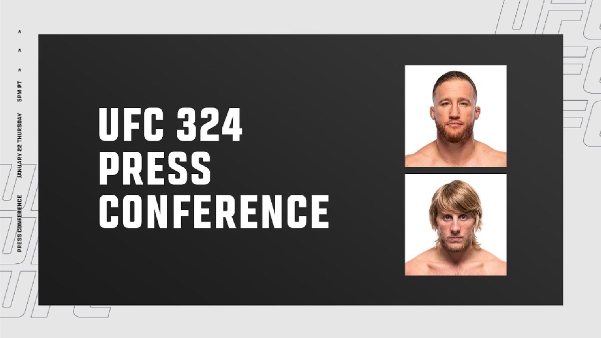 UFC 324: Gaethje vs. Pimblett Pre-Fight Press Conference