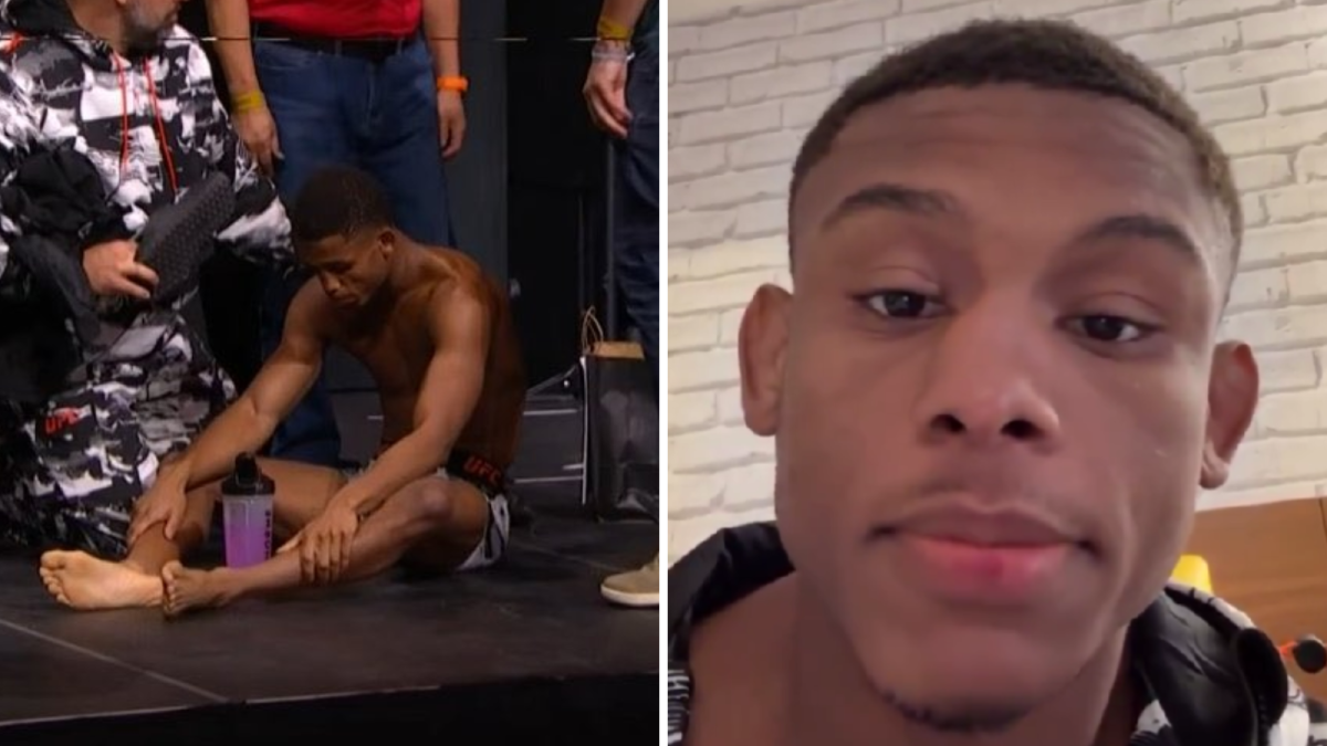 Fighter speaks out after collapsing on stage ahead of UFC 324