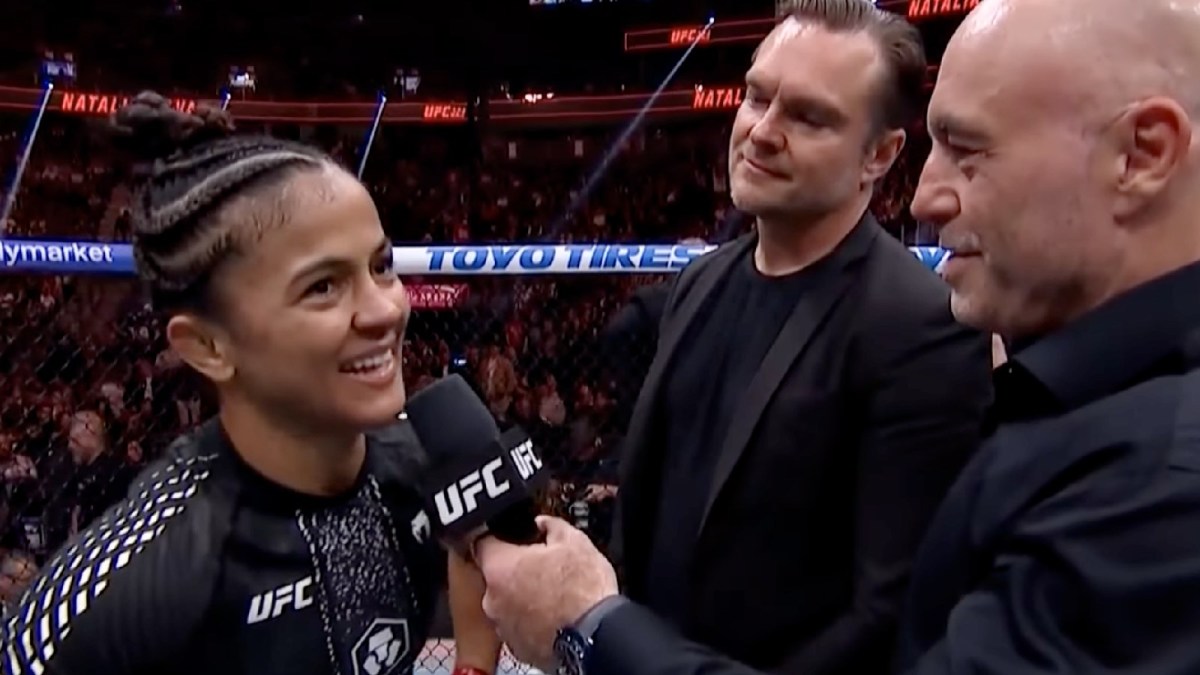 UFC 324 Octagon Interview: Natália Silva critical of performance