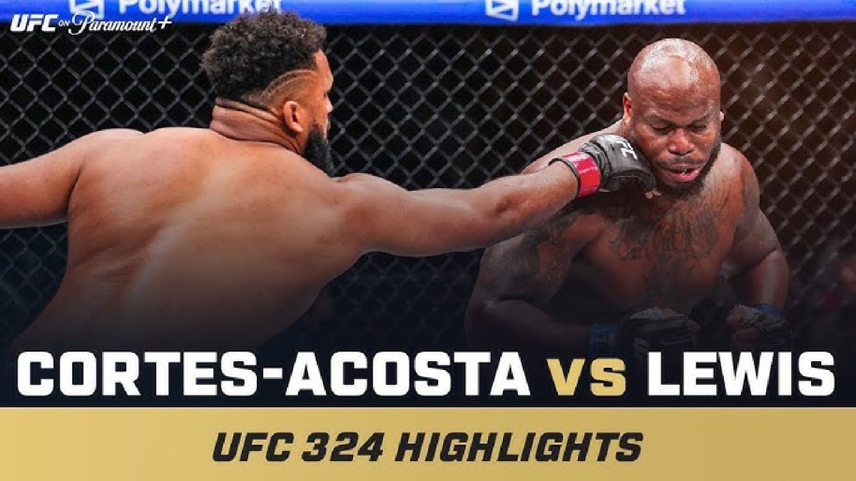 UFC 324 Highlights: Waldo Cortes-Acosta vs. Derrick Lewis