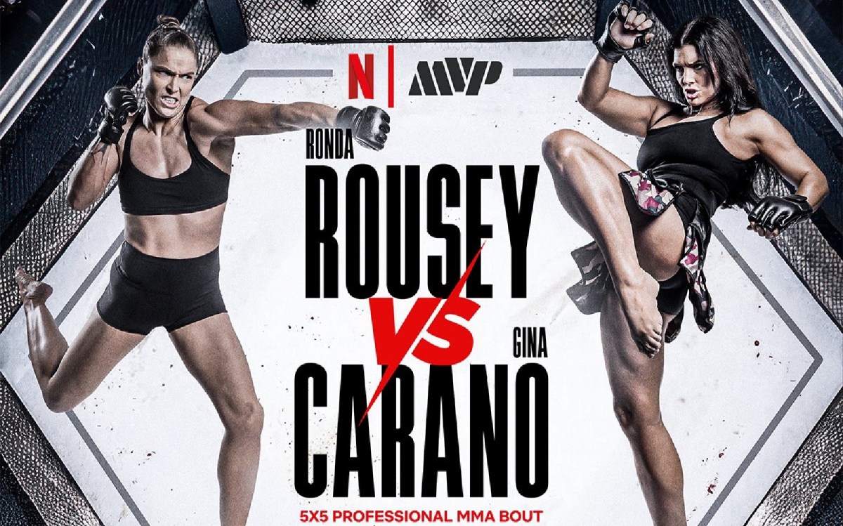 Ronda Rousey vs. Gina Carano booked for May on Netflix