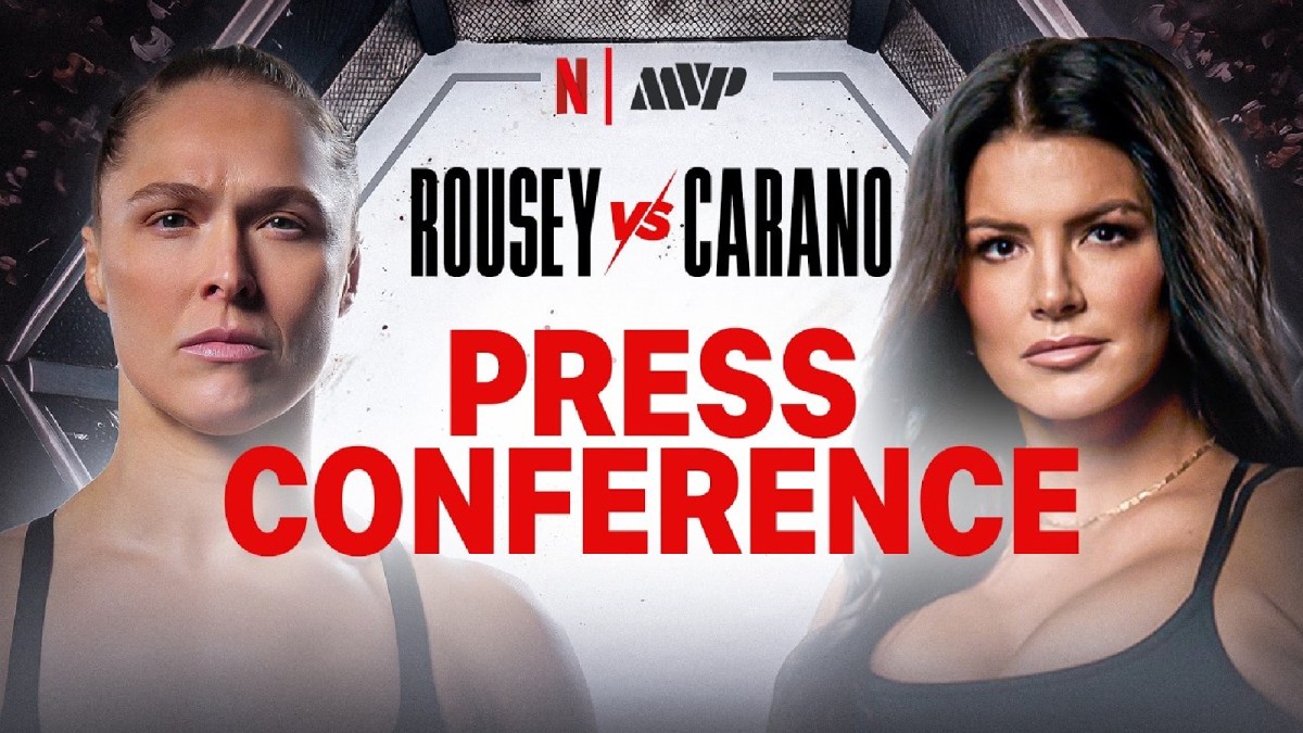 Ronda Rousey vs. Gina Carano Kickoff Press Conference