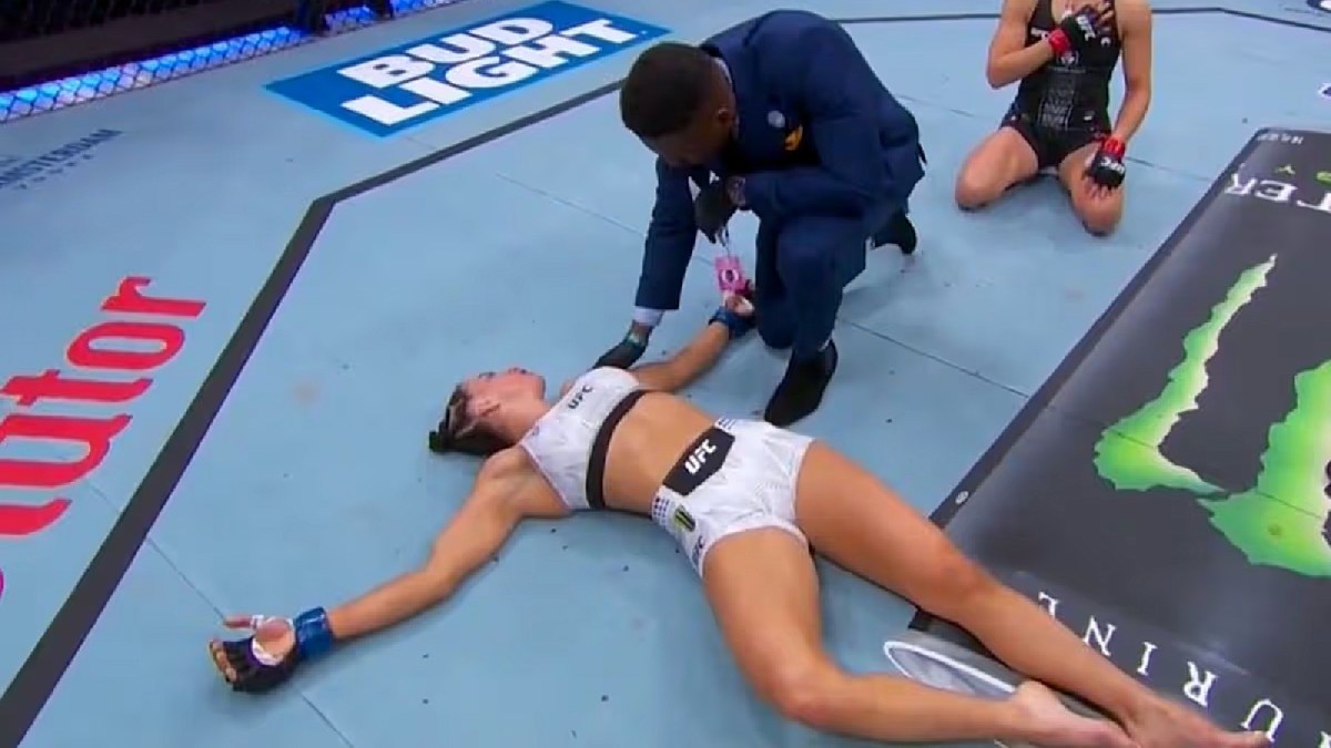 Maycee Barber releases statement following scary UFC Seattle knockout loss
