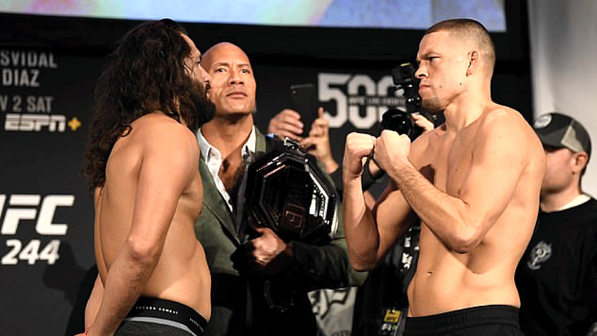 Jorge Masvidal vs. Nate Diaz boxing match booked for June 1