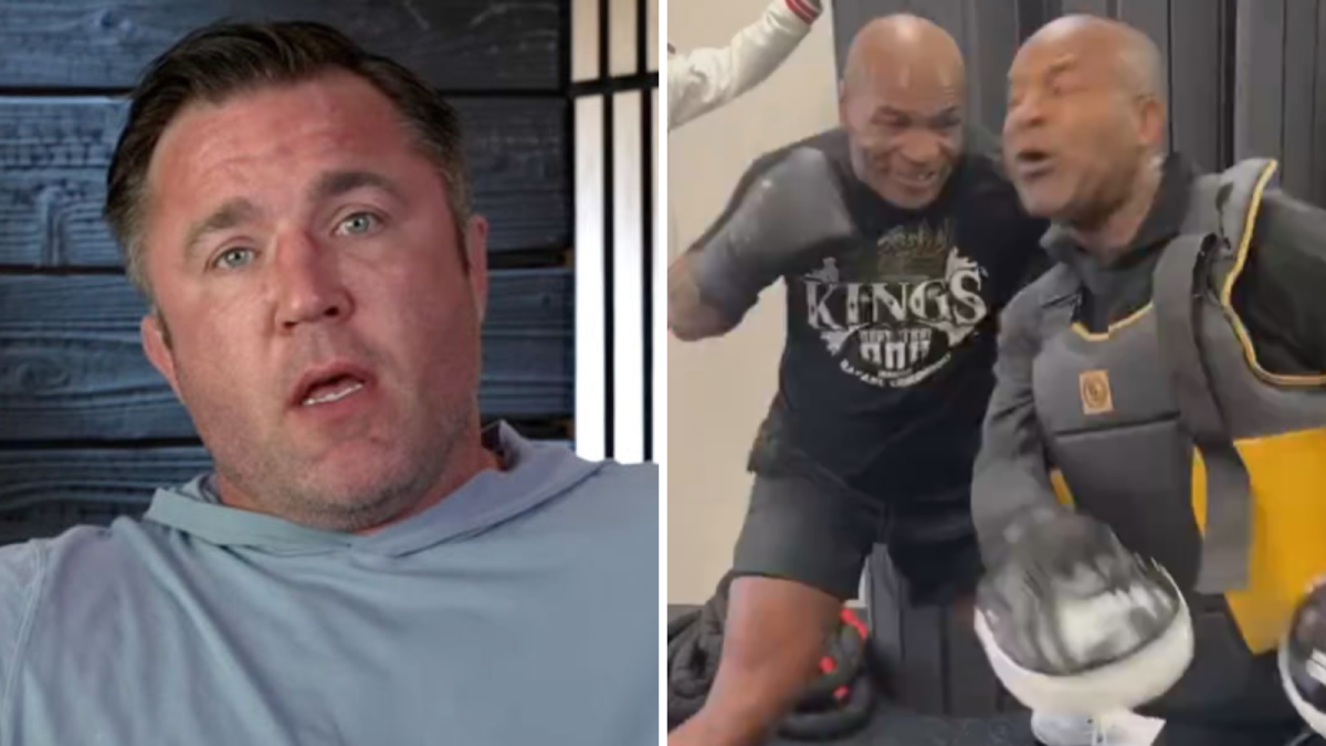 Mike Tyson’s vicious sparring footage ahead of Jake Paul clash is fake, claims Chael Sonnen
