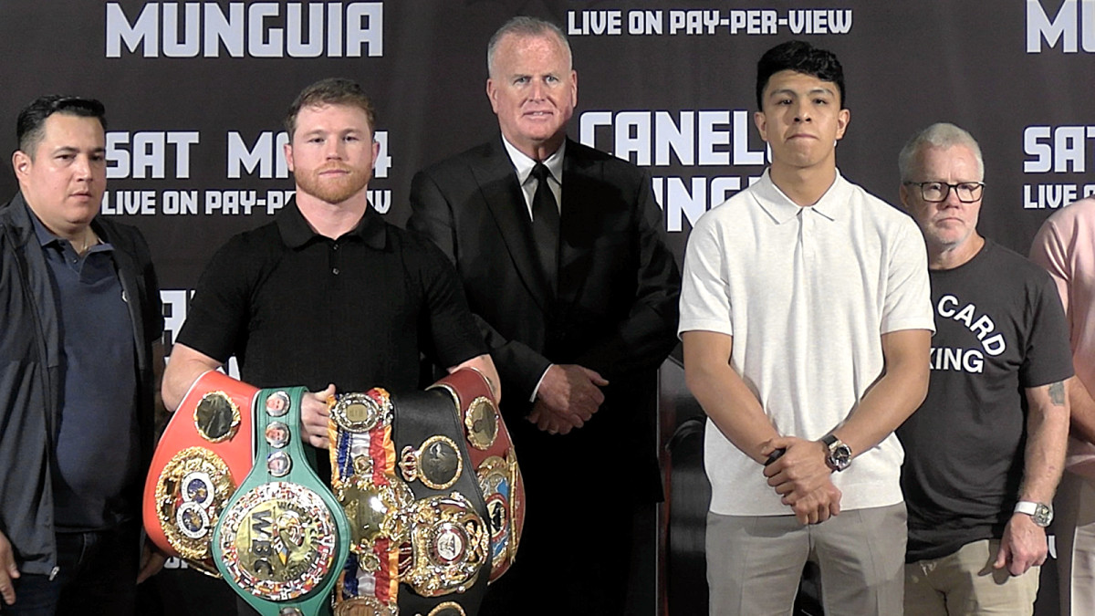 Canelo Alvarez vs. Jaime Miunguia Face-Off Video