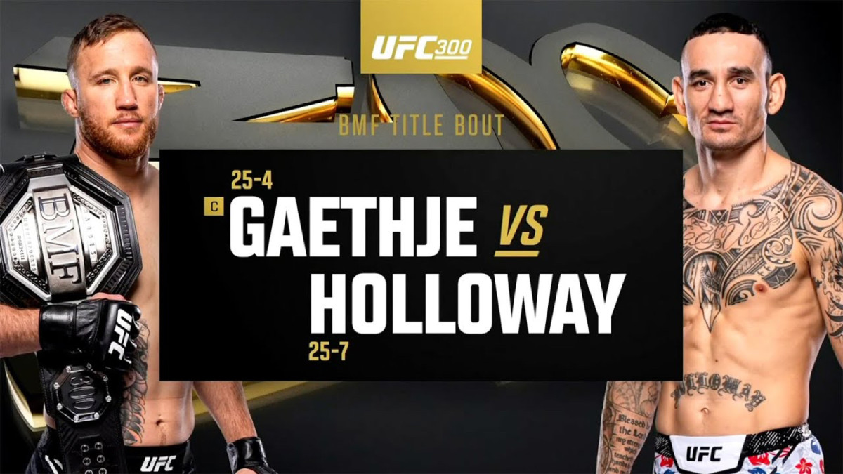 UFC 300: Justin Gaethje vs. Max Holloway Highlights