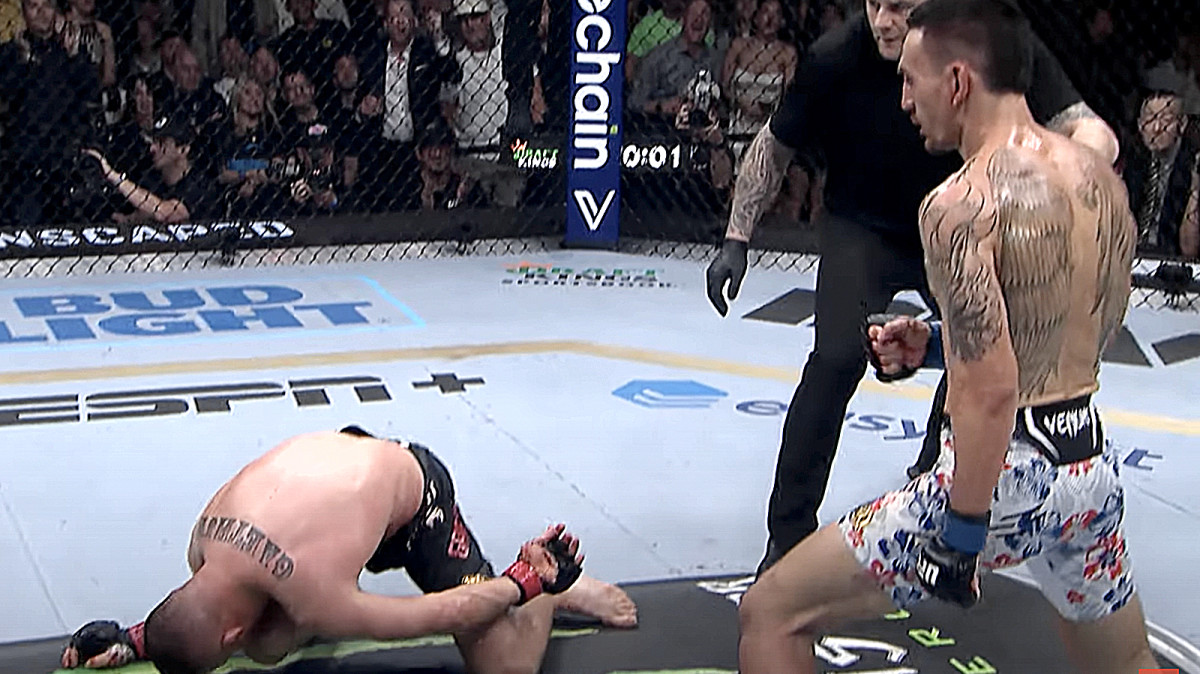 UFC 300 Slow Motion Video Highlights