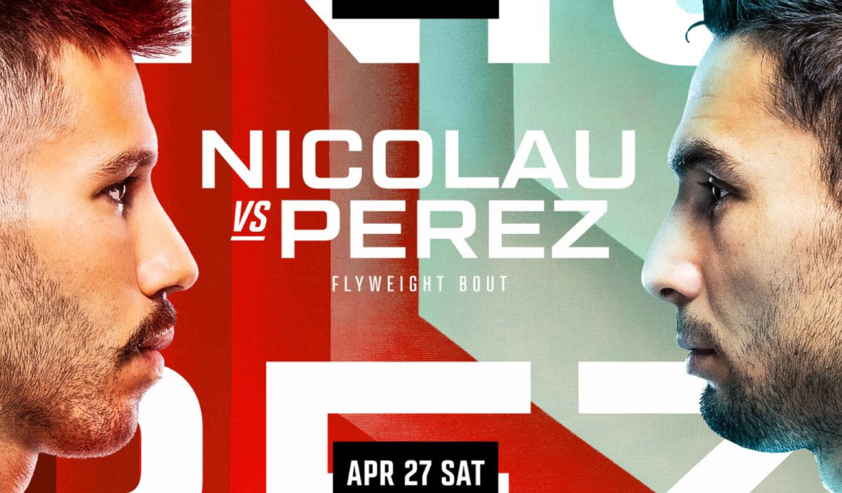 UFC Vegas 91: Nicolau vs. Perez Weigh-In Results