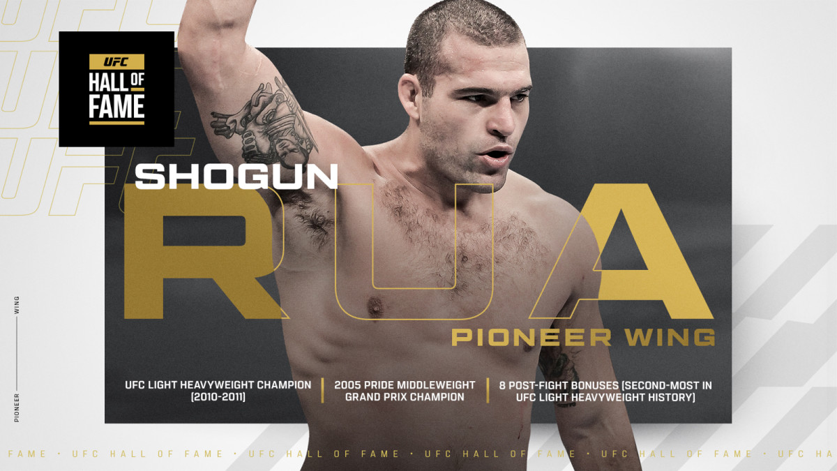 Shogun Rua makes 2024 UFC Hall of Fame Pioneer class