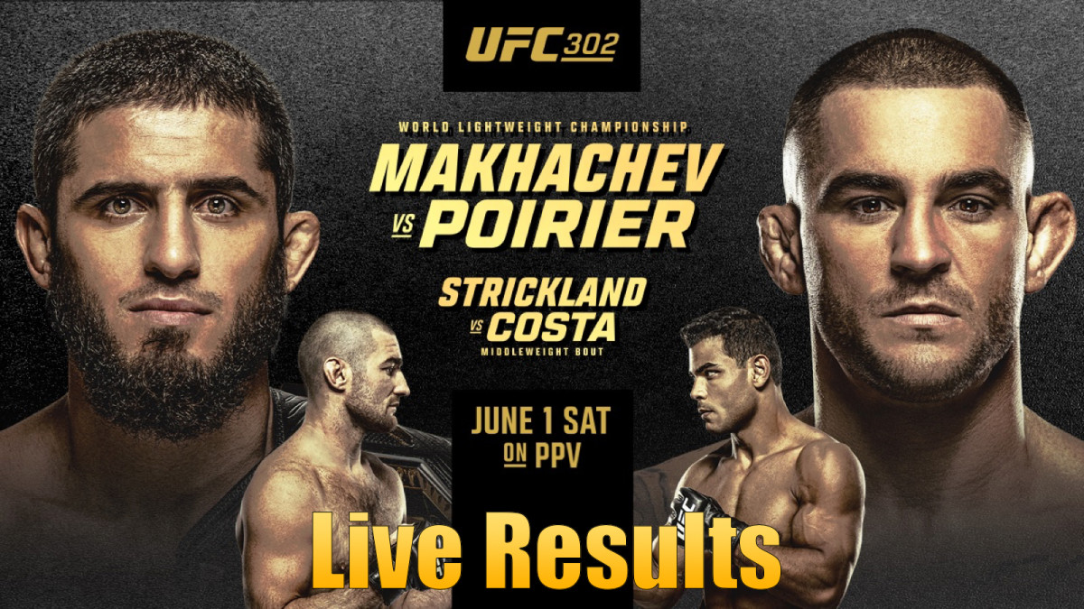 UFC 302: Islam Makhachev vs. Dustin Poirier Live Results