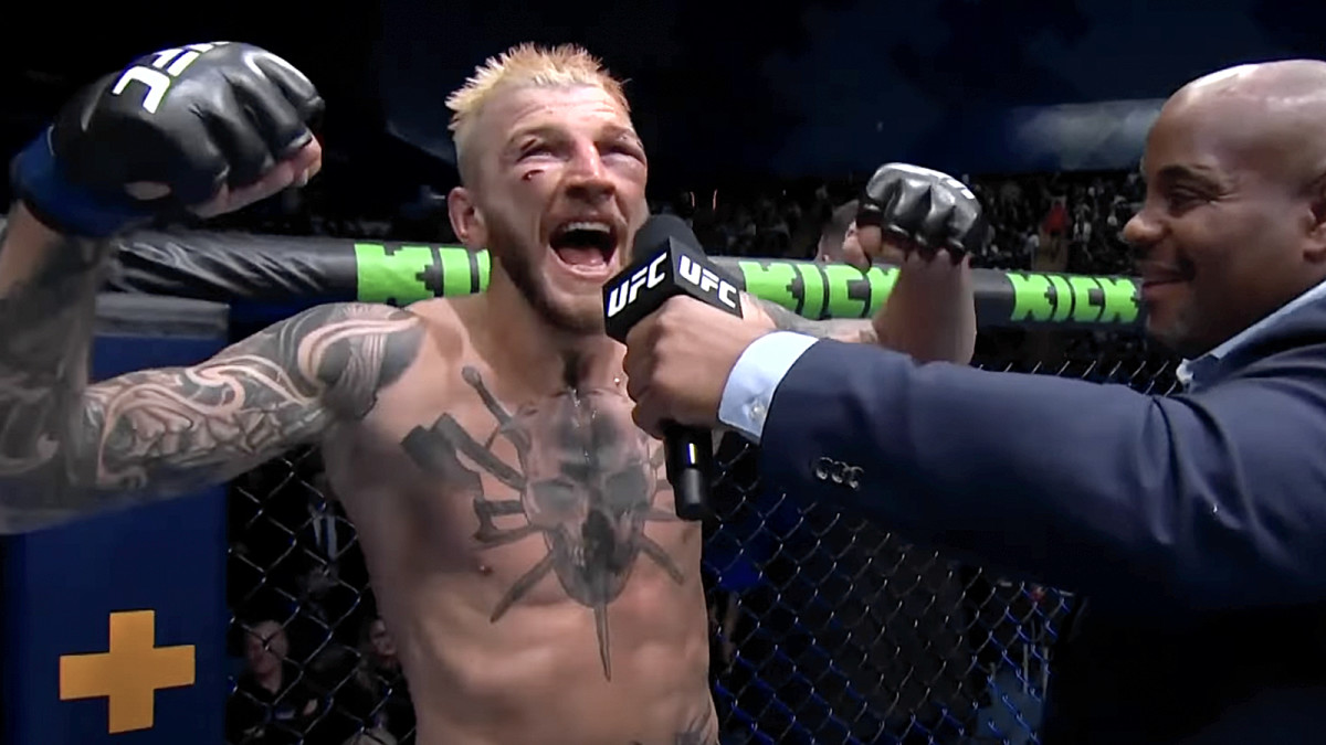 UFC 305 Octagon Interview – Dan Hooker: ‘I want everything’