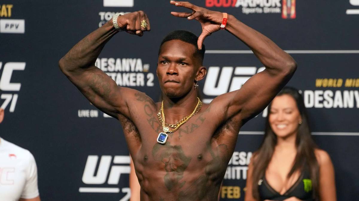 Fan honors Israel Adesanya with amazing gesture