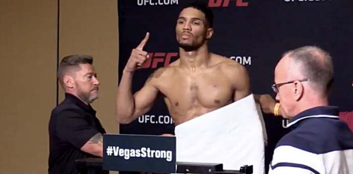 Kevin Lee UFC 216 makes weight 2nd try